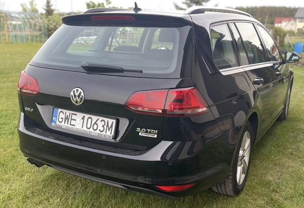 Volkswagen Golf cena 47900 przebieg: 245600, rok produkcji 2014 z Łódź małe 172